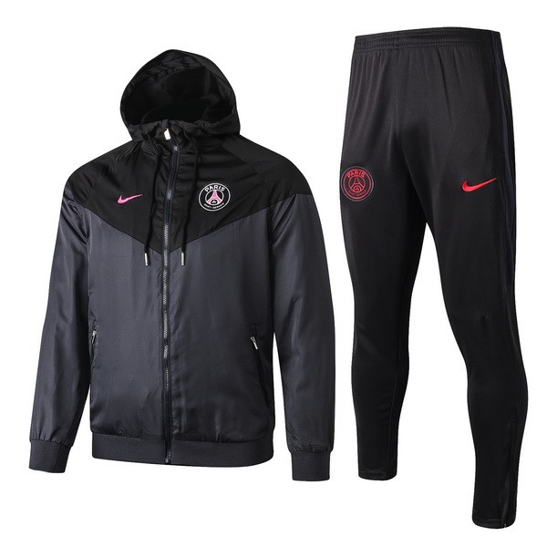 Rompevientos Conjunto Completo Paris Saint Germain 2019/20 Negro Rosa